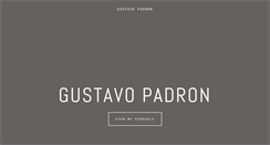 Desktop Screenshot of gustavopadron.com